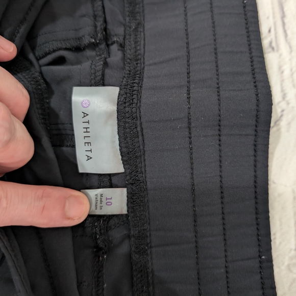 Athleta Women's Black Track Pants - Picture 5 of 8